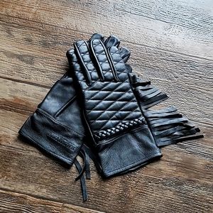 Leather Motorcycle Gloves